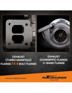 Turbo Turboalimentador maXpeedingrods T4 para Chevrolet y Ford 2