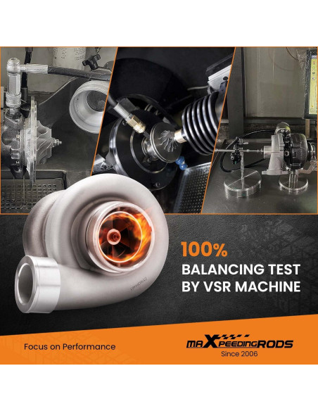 Turbo Turboalimentador maXpeedingrods T4 para Chevrolet y Ford
