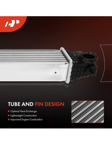 Intercooler Turbo A-Premium para Honda Civic L4 1.5L 2016-2021