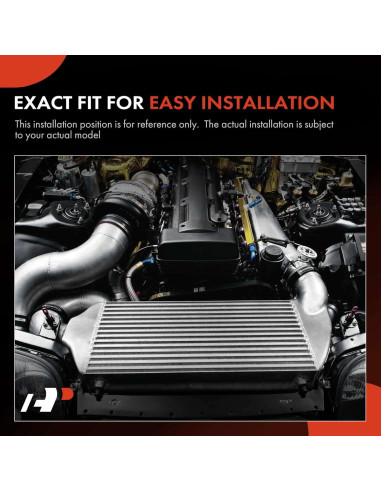 Intercooler Turbo A-Premium para Honda Civic L4 1.5L 2016-2021