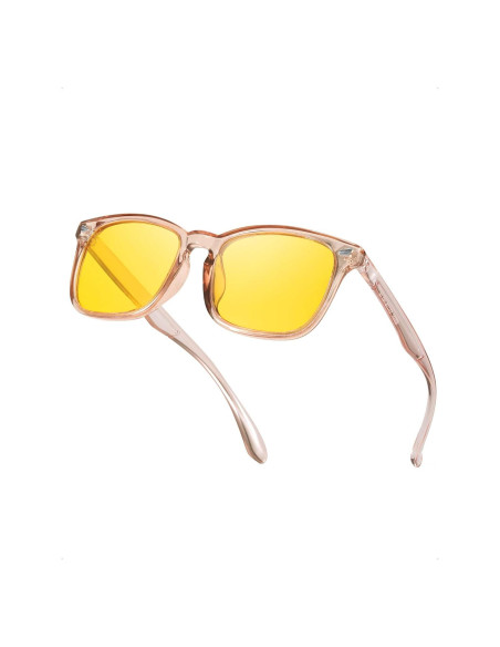 Gafas de Visión Nocturna TJUTR Amarillas Polarizadas