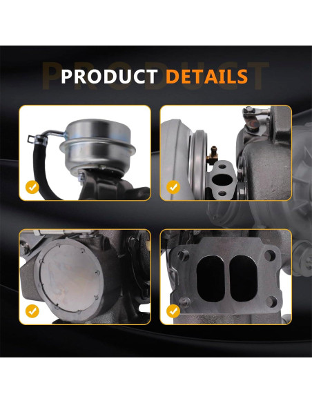 Turbocompresor TOPAZ S200AG Compatible Freightliner 2012-2013