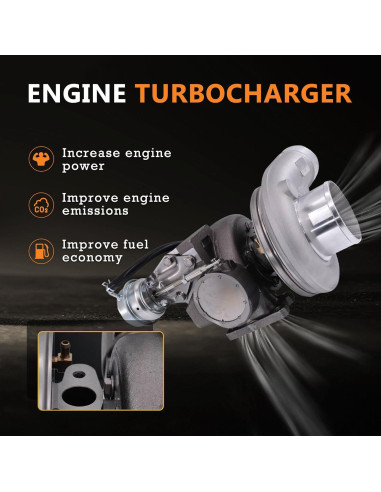 Turbocompresor TOPAZ S200AG Compatible Freightliner 2012-2013