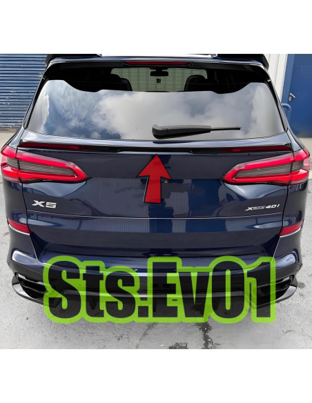 Alerón Trasero STSEV01 para BMW X5 2019-2025 Negro Brillante