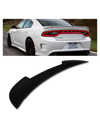 Alerón Trasero Modifystreet para Dodge Charger 2015-2018 Negro