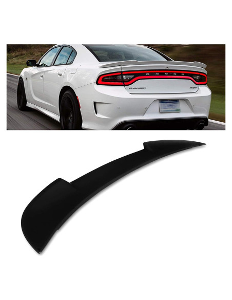 Alerón Trasero Modifystreet para Dodge Charger 2015-2018 Negro