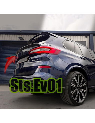 Alerón Trasero STSEV01 para BMW X5 2019-2025 Negro Brillante