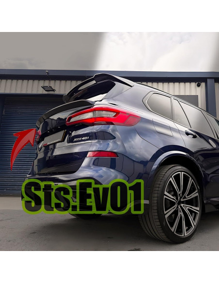 Alerón Trasero STSEV01 para BMW X5 2019-2025 Negro Brillante