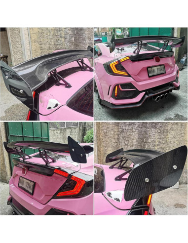 Alerón trasero universal DREAMOTOR 119 cm estilo GT