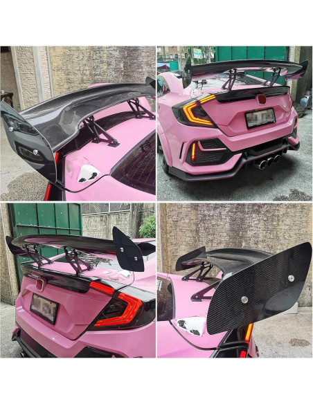 Alerón trasero universal DREAMOTOR 119 cm estilo GT