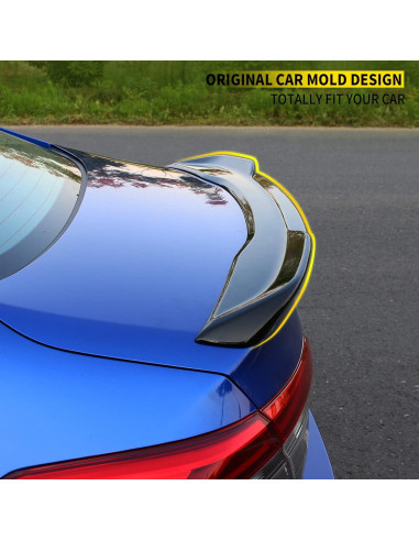 Alerón Trasero Maxzina Negro Brillante para Honda Civic Sedan 2022-2026