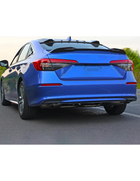 Alerón Trasero Maxzina Negro Brillante para Honda Civic Sedan 2022-2026