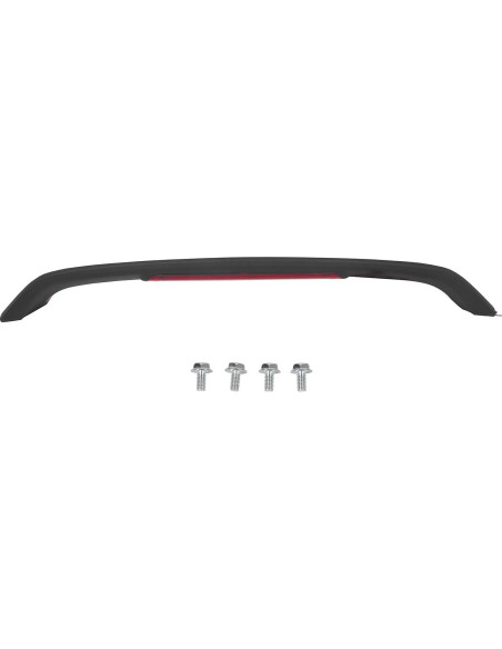 Ala de Spoiler Trasero ECOTRIC para Honda Civic 2013-2015 con Luz LED