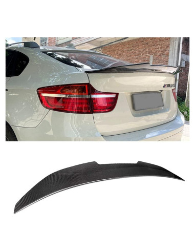 Alerón de Tapa de Maletero BMW X6 E71 2008-2014 Fibra de Carbono