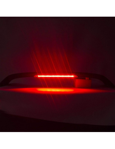 Ala de Spoiler Trasero ECOTRIC para Honda Civic 2013-2015 con Luz LED
