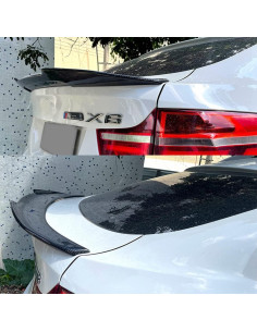 Alerón de Tapa de Maletero BMW X6 E71 2008-2014 Fibra de Carbono 2