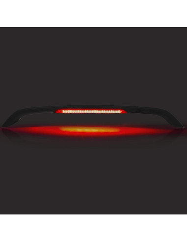 Ala de Spoiler Trasero ECOTRIC para Honda Civic 2013-2015 con Luz LED