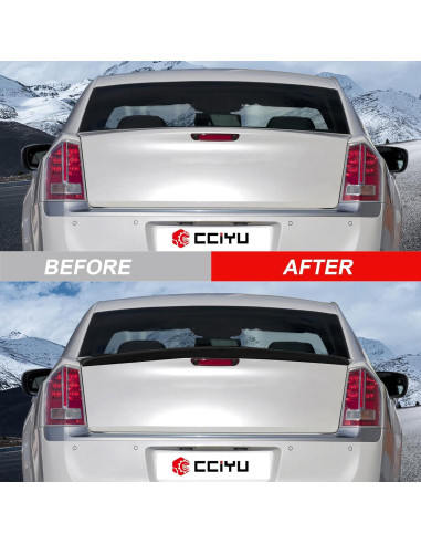 Alerón Trasero para Maletero cciyu Compatible Chrysler 300 2011-2020