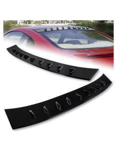 Alerón Trasero Techo W-POWER Aleta de Tiburón Negro Infiniti G35 2003-2007