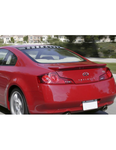 Alerón Trasero Techo W-POWER Aleta de Tiburón Negro Infiniti G35 2003-2007