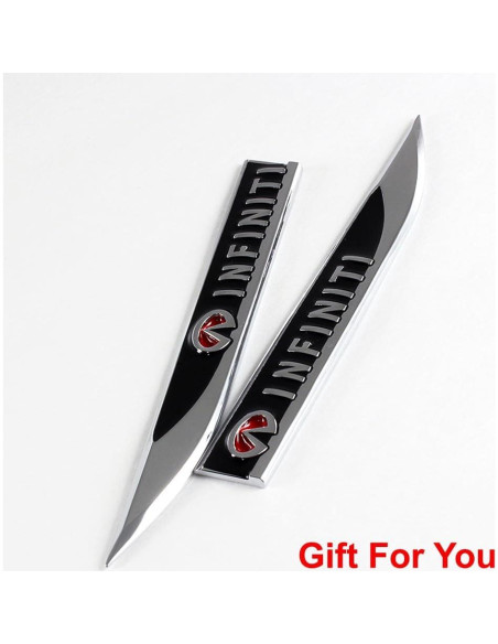 Alerón Trasero Techo W-POWER Aleta de Tiburón Negro Infiniti G35 2003-2007