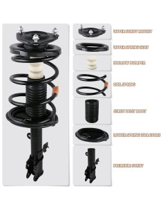 Amortiguadores Traseros Completos MONTPLUS para Ford Focus 2012-2018 2