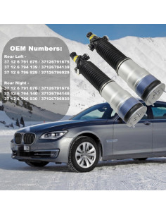 Amortiguadores de aire traseros AKWH 37126796929 para BMW 7 Series 2