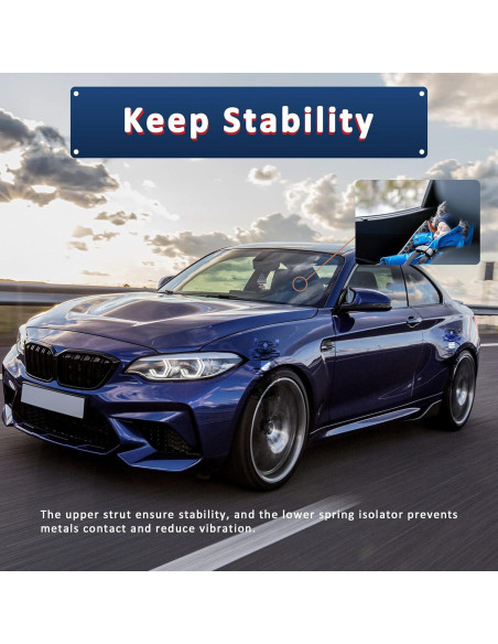 Amortiguadores Completos MOSTPLUS para BMW E46 320i 325i 2001-2005