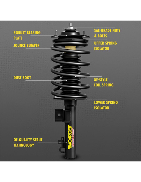Amortiguador y Resorte Monroe Quick-Strut 172916 para BMW X5