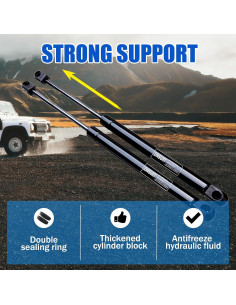 Soportes de Elevación del Capó ZINSUXT para Toyota Hilux Revo 2016-2024 2