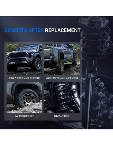 Amortiguador y Resorte Coil Autoround 172310/172309 para Toyota/Lexus