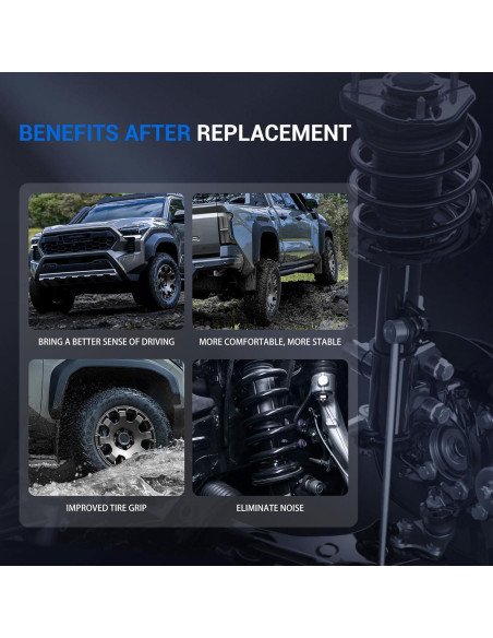 Amortiguador y Resorte Coil Autoround 172310/172309 para Toyota/Lexus