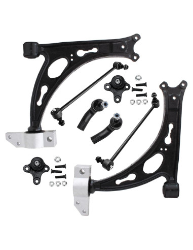 Kit de Suspensión Delantera 8 Piezas Detroit Axle para Audi A3 VW