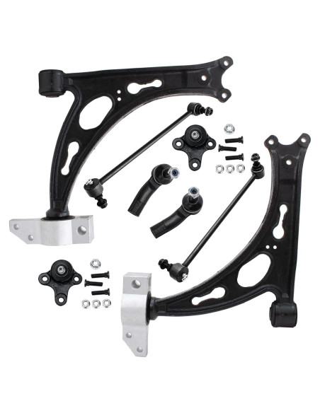 Kit de Suspensión Delantera 8 Piezas Detroit Axle para Audi A3 VW