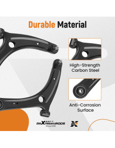 Brazos de Control Inferior Frontales maXpeedingrods para Mitsubishi Lancer/Outlander 2008-2017 - 8 Pcs 2