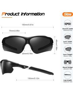 Gafas de sol FAGUMA polarizadas UV400 para deportes 2
