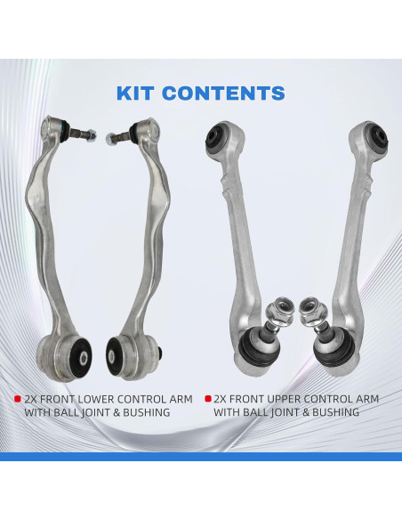 Brazo de Control Frontal Rockplanet para BMW 1 3 4 Series 2012-2017