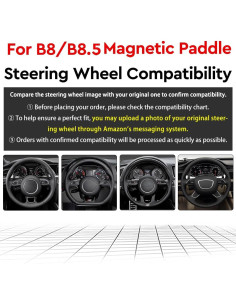 Palanca de Cambio Volante Magnético TDD Tipo 11 para Audi 2