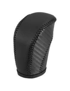 Cubierta de Palanca de Cambios Cuero Sintético X AUTOHAUX Negro para Volkswagen