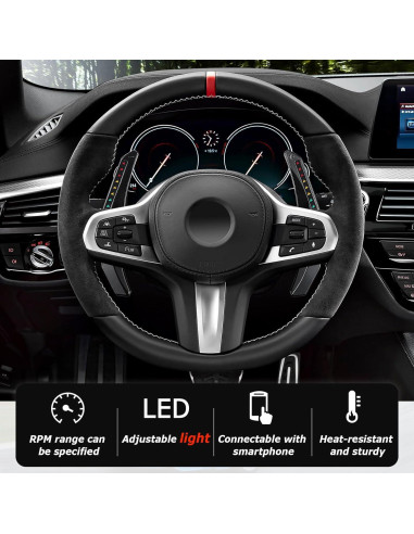 Extensión Palanca de Cambio LED QYMOPAY para BMW 2014+