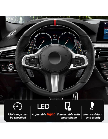 Extensión Palanca de Cambio LED QYMOPAY para BMW 2014+