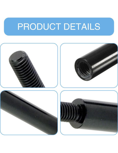 Extensión Palanca de Cambio Awlbed 76mm M10x1.5 Negro