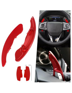 Extensiones de Palanca de Cambio x xotic tech Aluminio Rojo para Honda y Acura 2