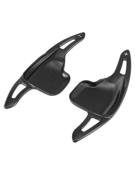 Palancas de Cambio de Volante X AUTOHAUX para BMW - Aluminio Negro