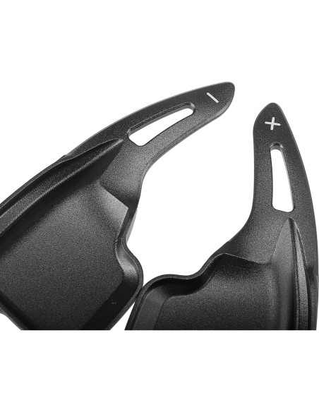 Palancas de Cambio de Volante X AUTOHAUX para BMW - Aluminio Negro