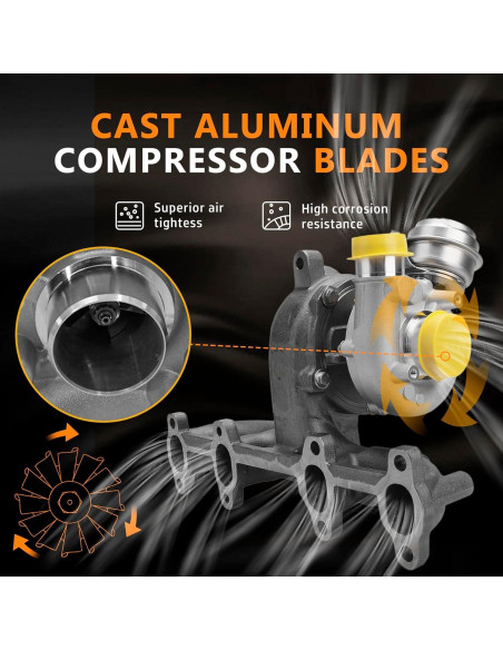 Turbo Bapmic GT1749V para Volkswagen 1.9L Diésel 1998-2006