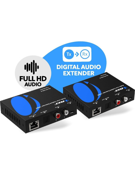 Extensor de Audio OREI DA-EX1000-K Coaxial hasta 304.8m