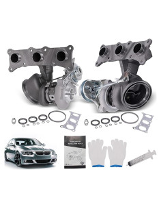 Turbocompresor Doble Topaz N54 TD03 para BMW 335i 2006-2010