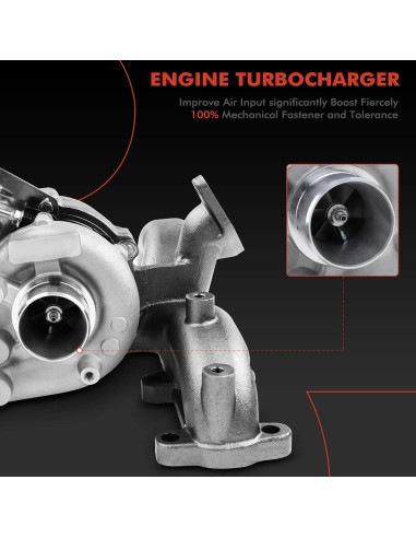 Kit Turbo A-Premium GT1749V con Actuador y Junta para VW