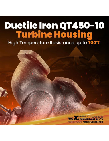 Turbo Turboalimentador maXpeedingrods para Mercedes-Benz C250 E250 SLK250 1.8L